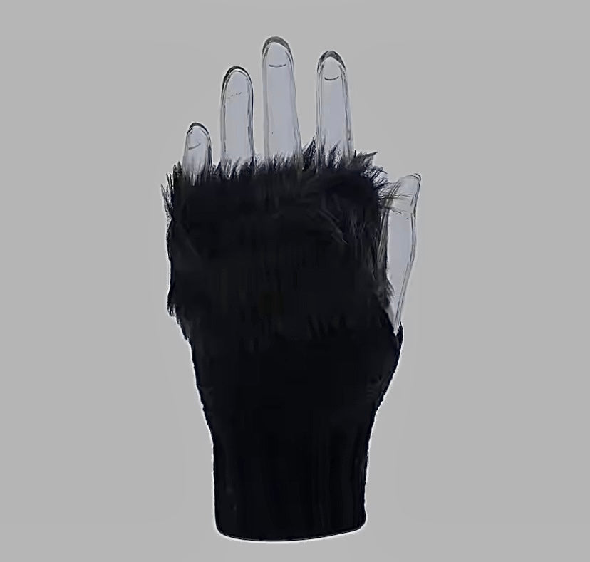 FLUFFY WINTER GLOVES