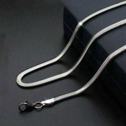 SILVER SNAKE CHAIN