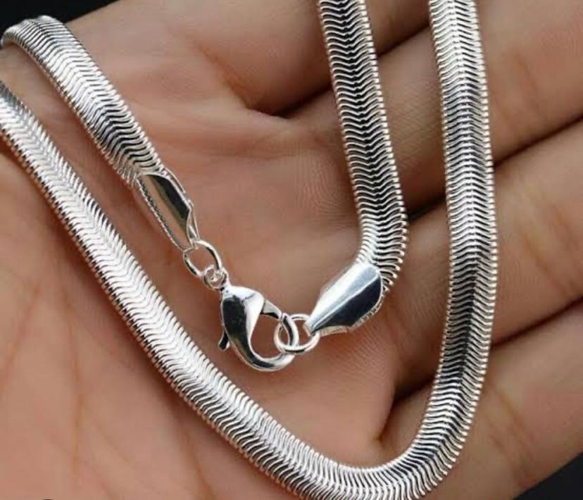 SILVER SNAKE CHAIN